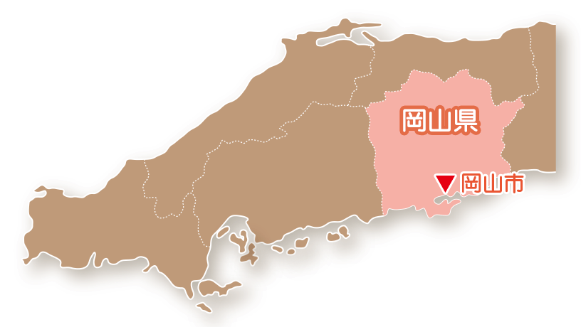 むさし鍼灸整骨院グループ店舗中国地方分布地図