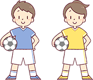 子供のスポーツイラスト