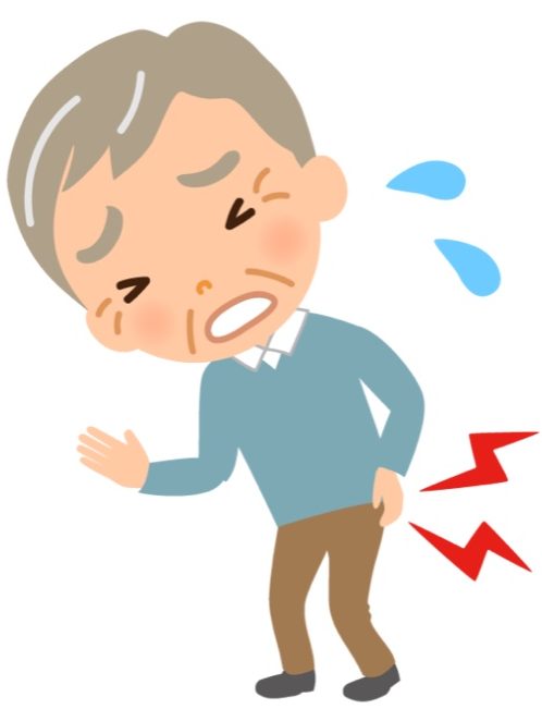 脊柱管狭窄症のイラスト