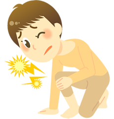 半月板損傷・膝の痛みのイラスト