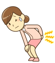 脊柱管狭窄症のイラスト