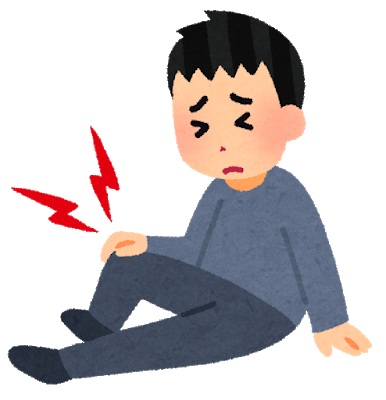 半月板損傷のイラスト