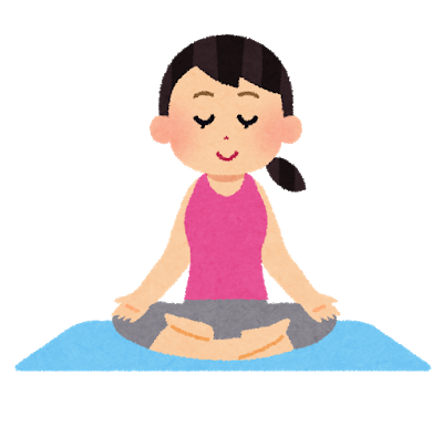 ヨガのイラスト