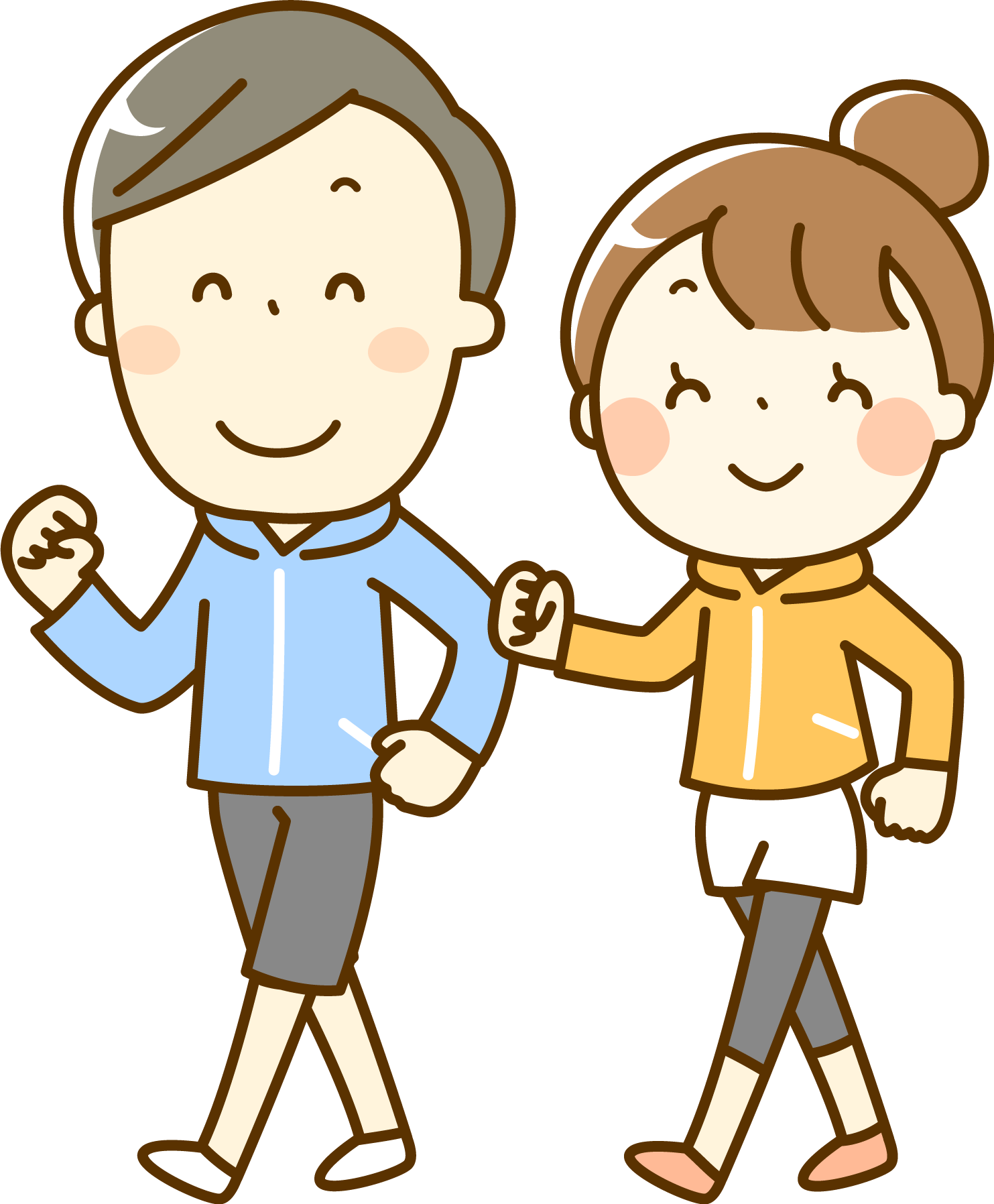 ウォーキングのイラスト