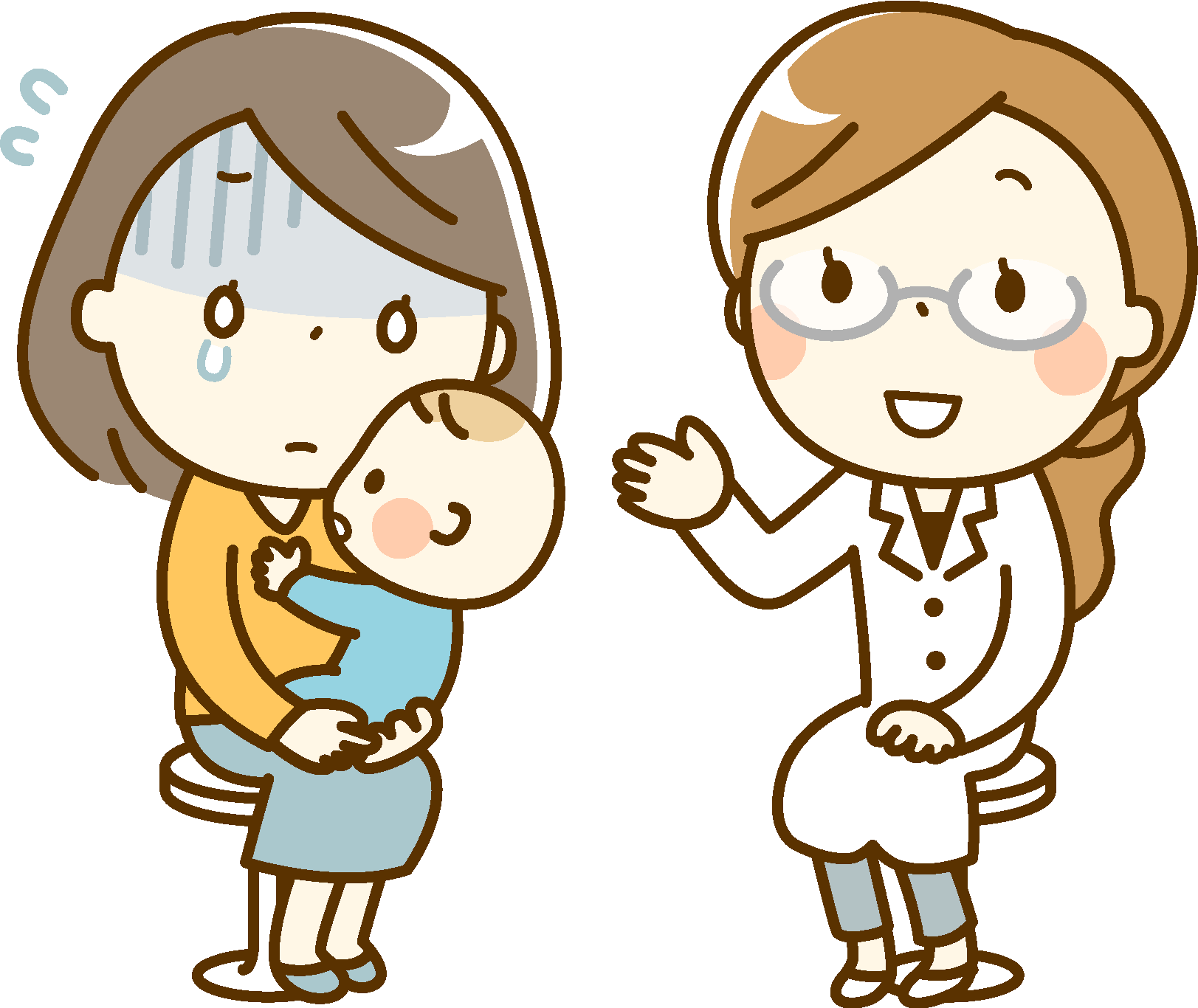 検診のイラスト